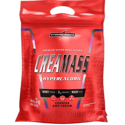 Creamass Hipercalorico com Creatina 3Kg - Integralmedica