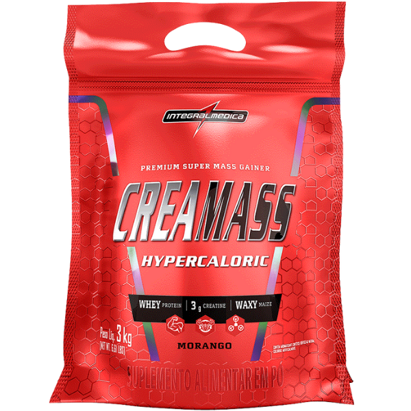 Creamass Hipercalorico com Creatina 3Kg - Integralmedica
