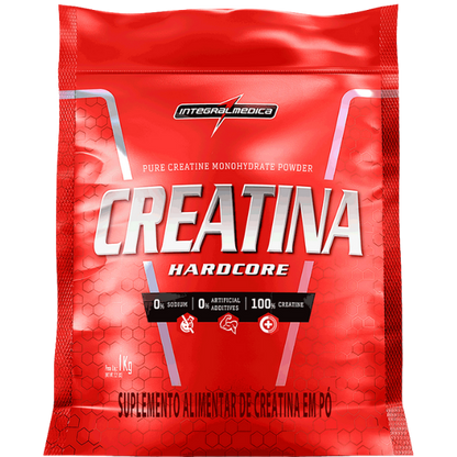 Creatina 100% Pura Hardcore - Integralmedica