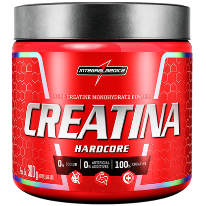 Creatina 100% Pura Hardcore - Integralmedica
