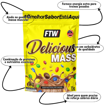 Combo 1 Hipercalórico, 1 Whey, 1 Creatina + Brinde