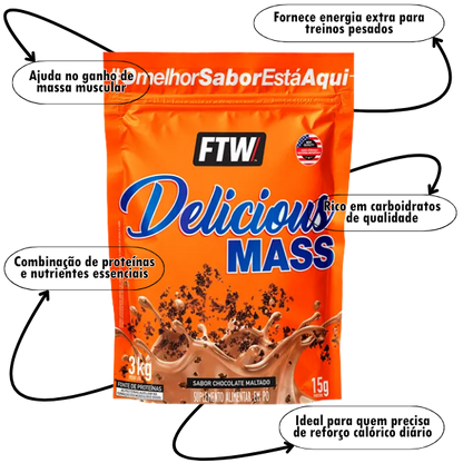 Combo 1 Hipercalórico, 1 Whey, 1 Creatina + Brinde