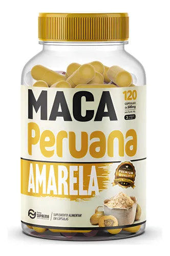 Maca Peruana Amarela 120 caps - Forma Suprema