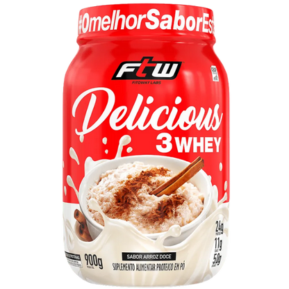 Delicious 3Whey Pote 900g - FTW