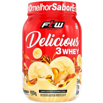 Delicious 3Whey Pote 900g - FTW