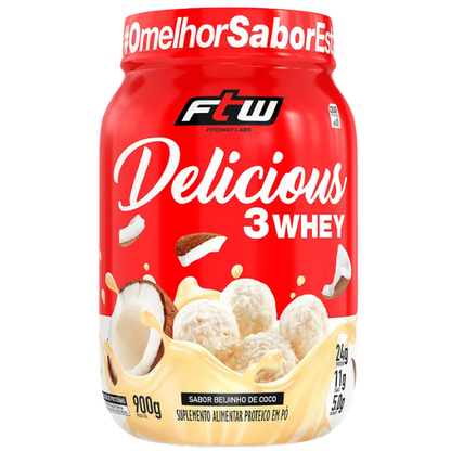 Delicious 3Whey Pote 900g - FTW