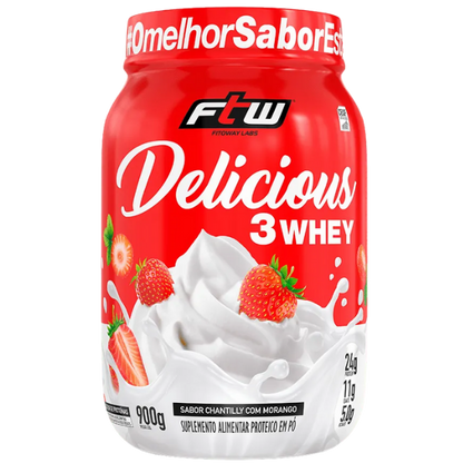 Delicious 3Whey Pote 900g - FTW