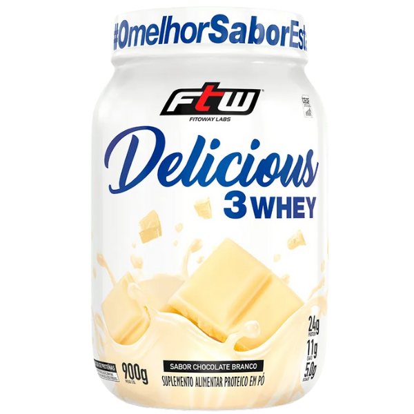 Delicious 3Whey Pote 900g - FTW