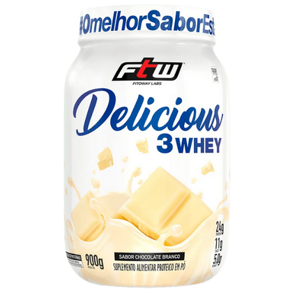 Delicious 3Whey Pote 900g - FTW