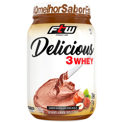 Delicious 3Whey Pote 900g - FTW