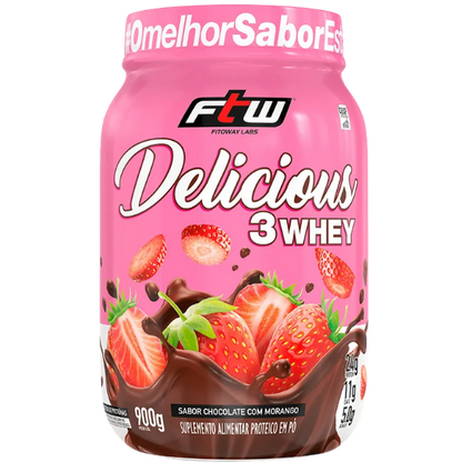 Delicious 3Whey Pote 900g - FTW