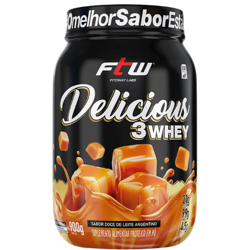Delicious 3Whey Pote 900g - FTW