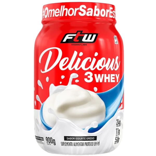 Delicious 3Whey Pote 900g - FTW