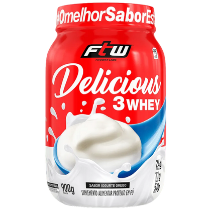 Delicious 3Whey Pote 900g - FTW