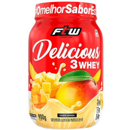 Delicious 3Whey Pote 900g - FTW