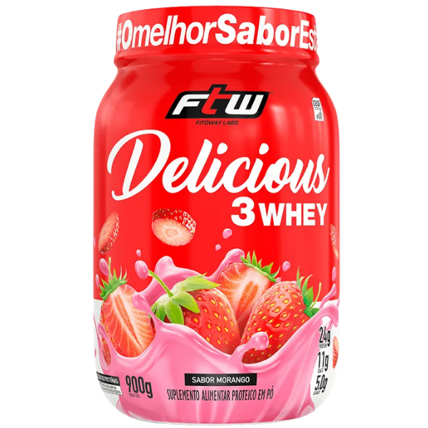 Delicious 3Whey Pote 900g - FTW