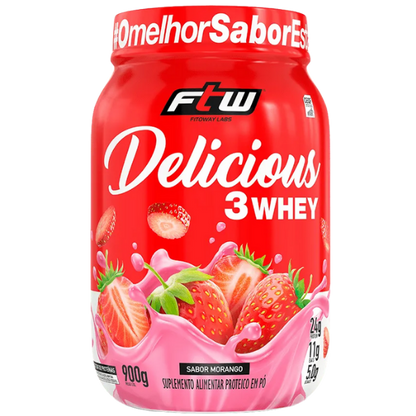 Delicious 3Whey Pote 900g - FTW