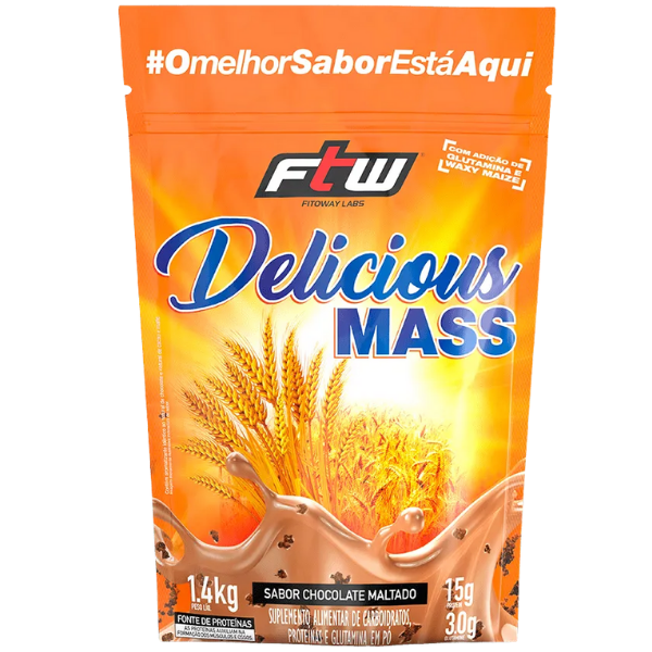 Hipercalórico Delicious Mass - FTW