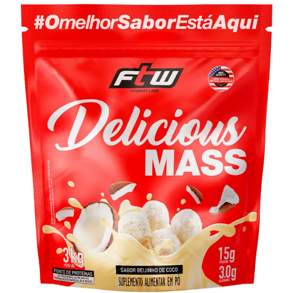 Hipercalórico Delicious Mass - FTW