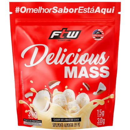 Hipercalórico Delicious Mass - FTW