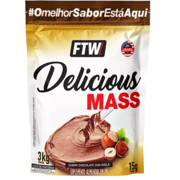 Hipercalórico Delicious Mass - FTW