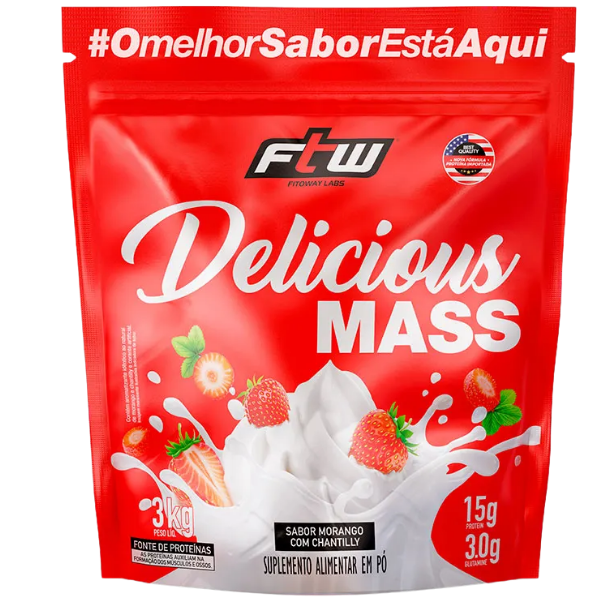 Hipercalórico Delicious Mass - FTW