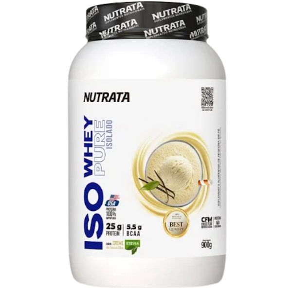 Iso Whey Pure Pote 900g - Nutrata