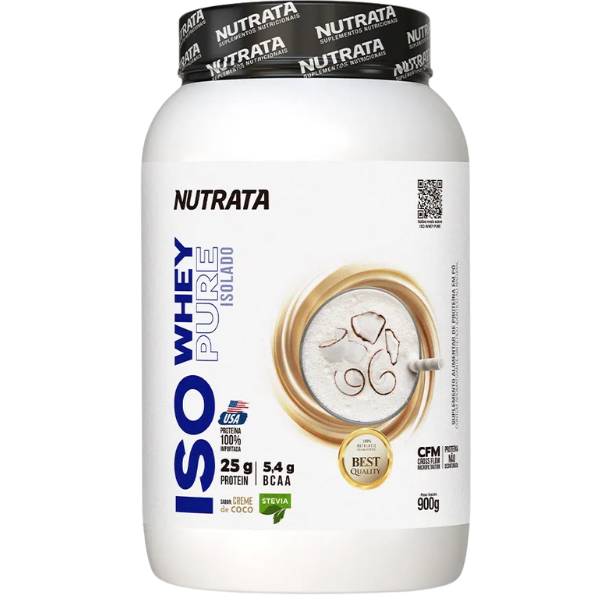 Iso Whey Pure Pote 900g - Nutrata