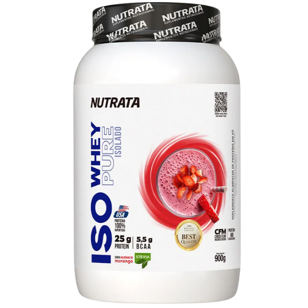 Iso Whey Pure Pote 900g - Nutrata