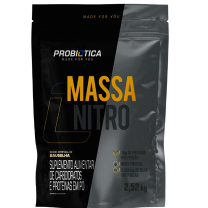 Massa Nitro Refil 2,52Kg - Probiótica