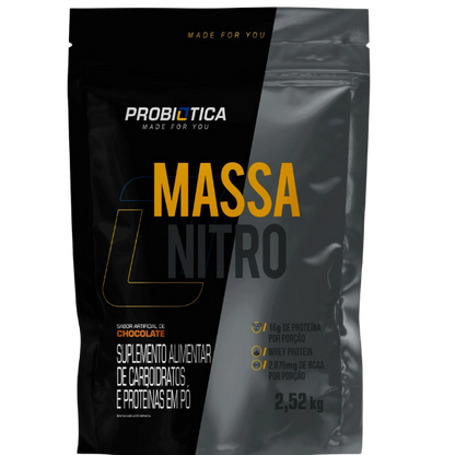Massa Nitro Refil 2,52Kg - Probiótica
