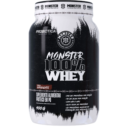 Monster 100% Whey Pote 900g - Probiótica