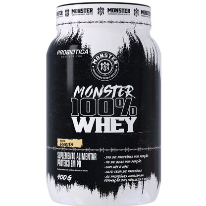 Monster 100% Whey Pote 900g - Probiótica