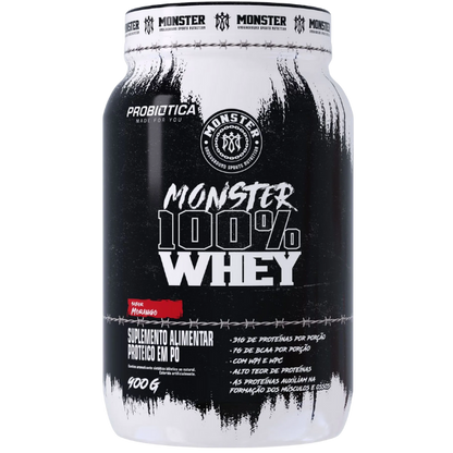 Monster 100% Whey Pote 900g - Probiótica