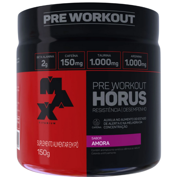 Pré-Treino Horus - Max Titanium