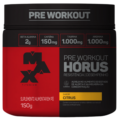 Pré-Treino Horus - Max Titanium