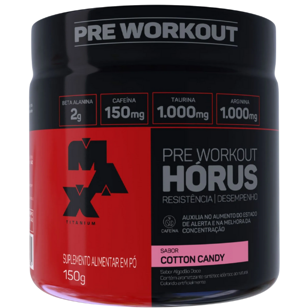 Pré-Treino Horus - Max Titanium
