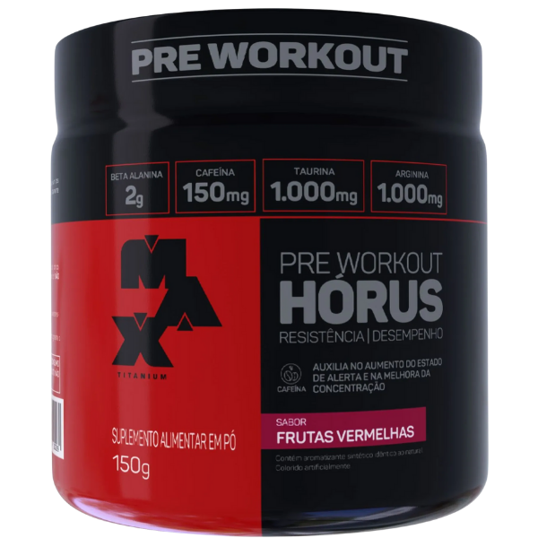 Pré-Treino Horus - Max Titanium