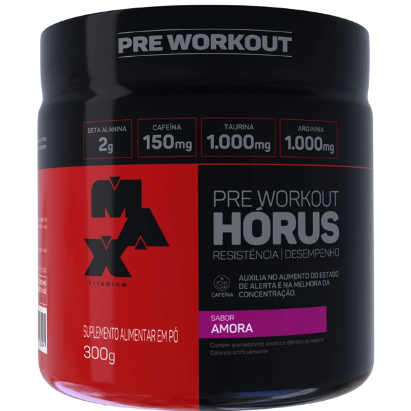 Pré-Treino Horus - Max Titanium