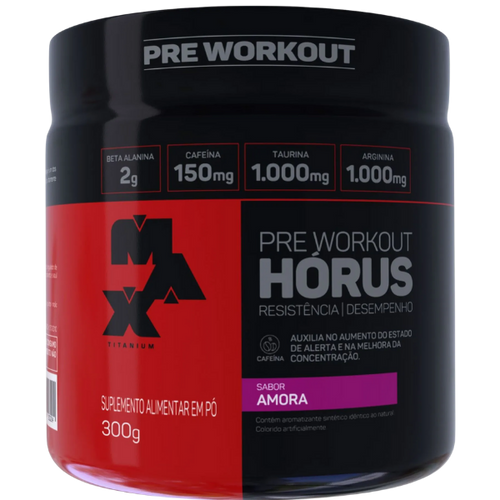 Pré-Treino Horus - Max Titanium