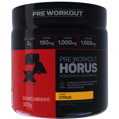 Pré-Treino Horus - Max Titanium
