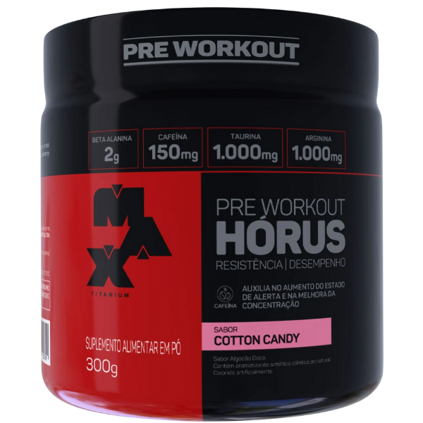 Pré-Treino Horus - Max Titanium