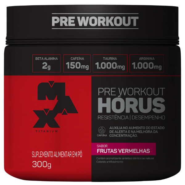 Pré-Treino Horus - Max Titanium