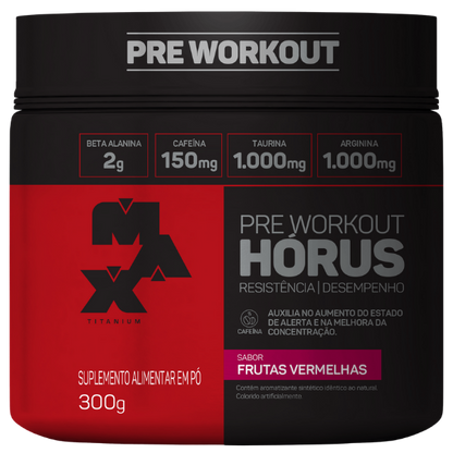 Pré-Treino Horus - Max Titanium