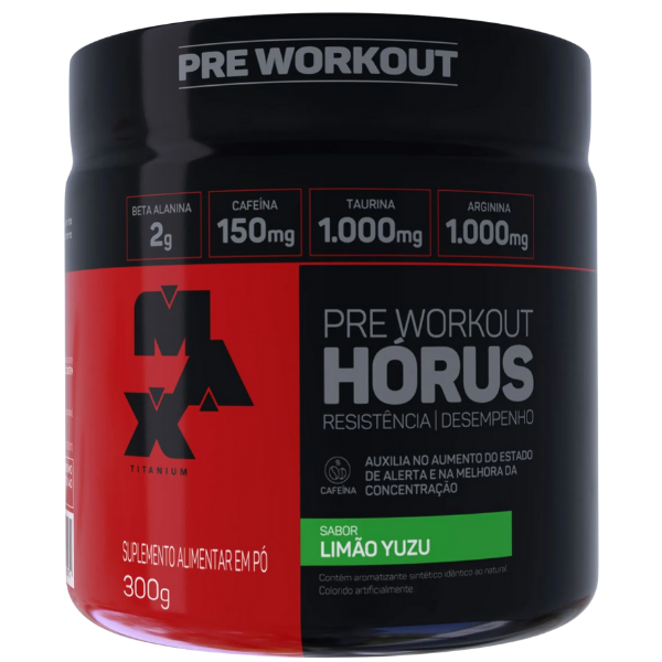 Pré-Treino Horus - Max Titanium