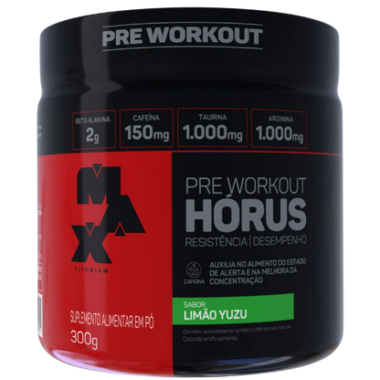 Pré-Treino Horus - Max Titanium
