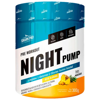 Pré-Treino Night Pump 300g - Shark Pro