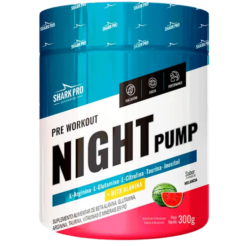 Pré-Treino Night Pump 300g - Shark Pro