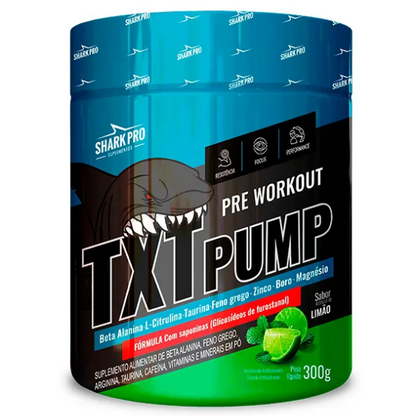 Pré-Treino TXT Pump 300g - Shark Pro