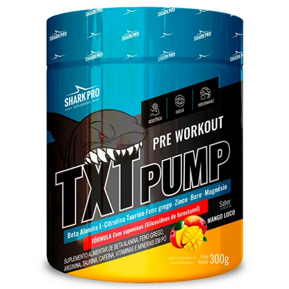 Pré-Treino TXT Pump 300g - Shark Pro